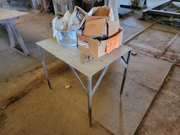 34" X 26" X 28" WORK TABLE