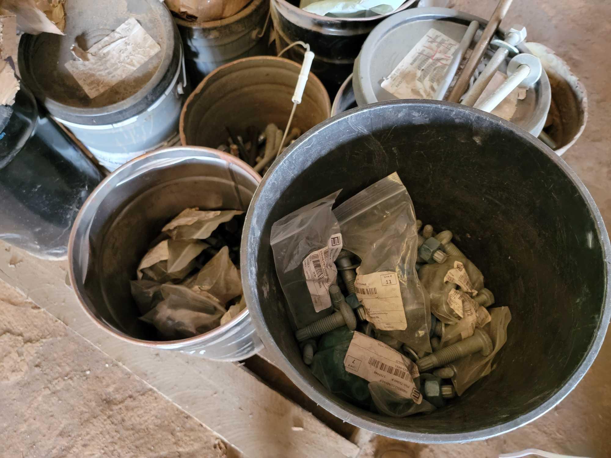 PALLET OF NUTS AND BOLTS