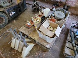 PALLET OF GRAIN DRILL PARTS