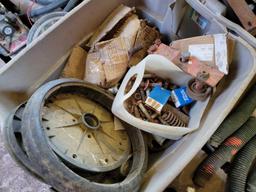 PALLET OF GRAIN DRILL PARTS