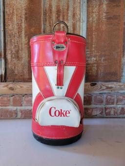 COCA COLA GOLF BAG ICE BUCKET