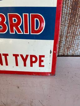 "HIGHER YIELDING KELLOGG'S" METAL SIGN