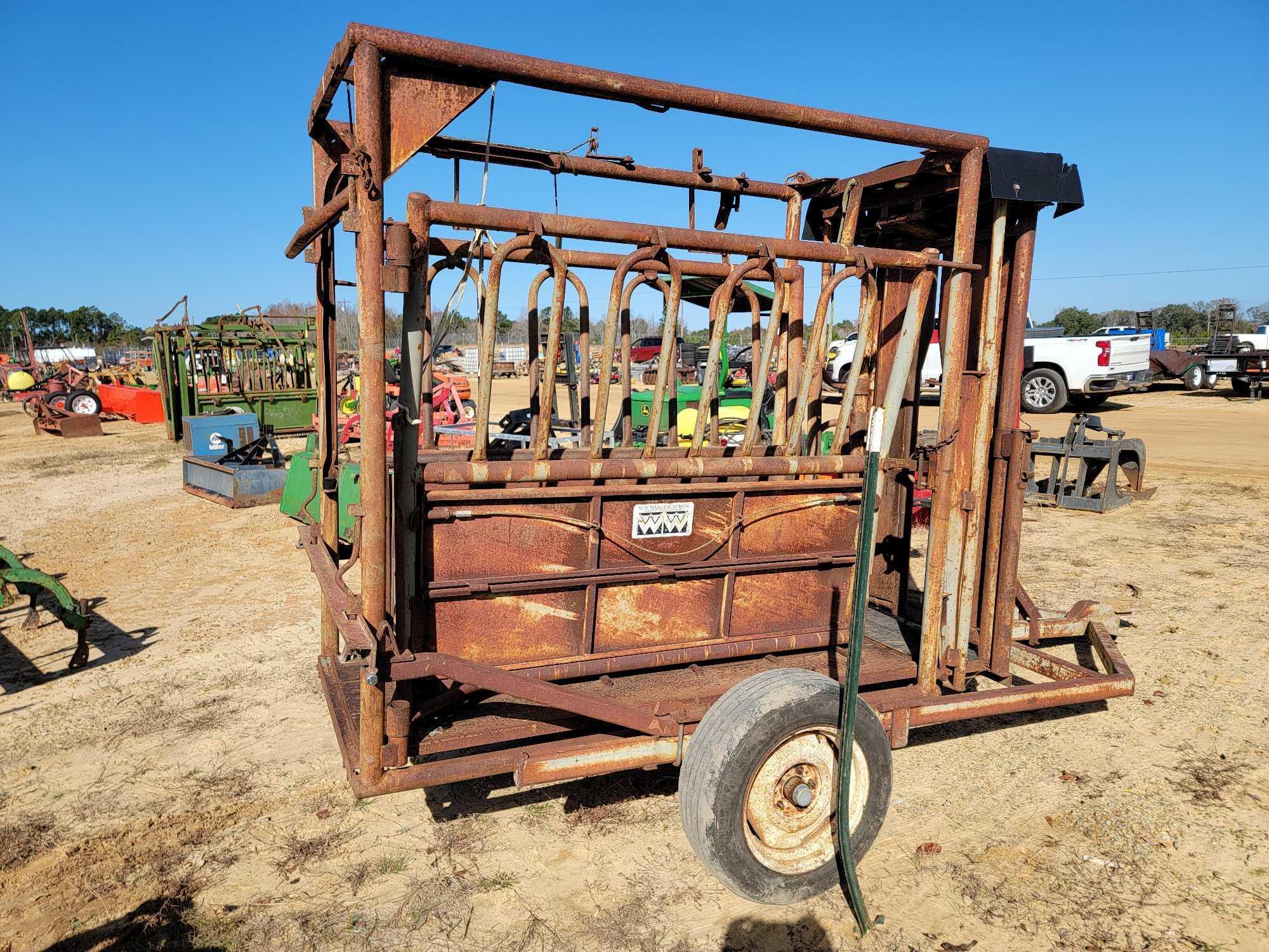 W.W CATTLE CHUTE