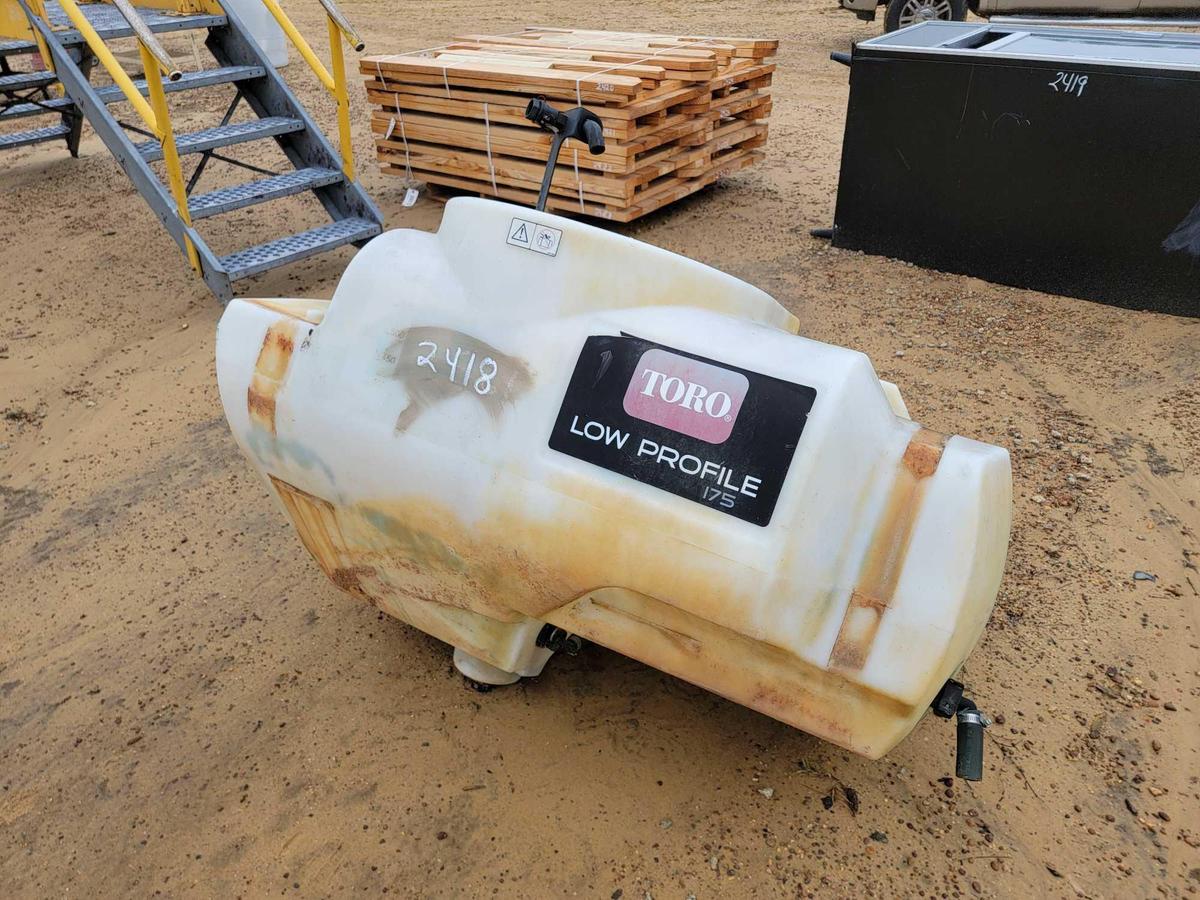 2418 - TORO LOW PROFILE 175 POLY TANK