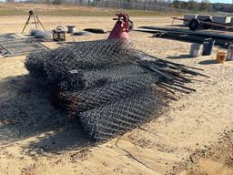 2708 - PILE OF CHAIN LINK FENCE