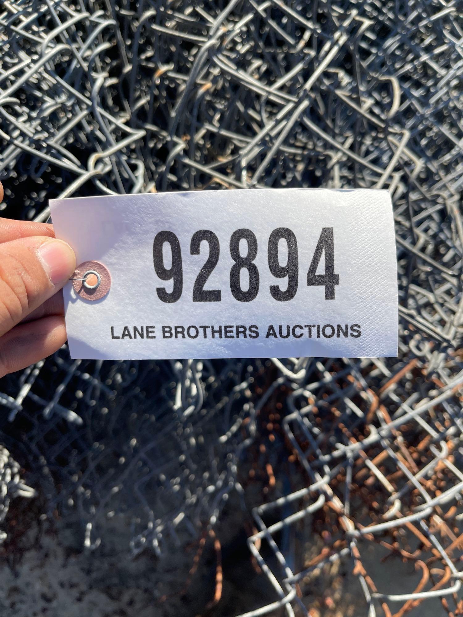 2708 - PILE OF CHAIN LINK FENCE