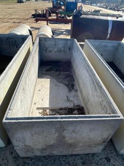 2741 - 4 X 8 CONCRETE WATER TROUGH
