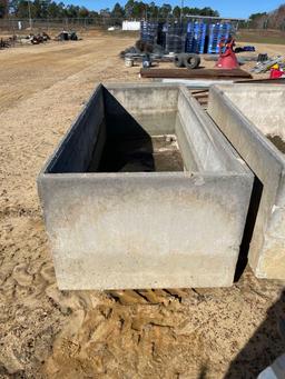 2745 - 4 X 8 CONCRETE WATER TROUGH