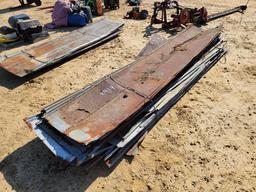 2914 - ABOUT 50 PIECES OF 11' TIN