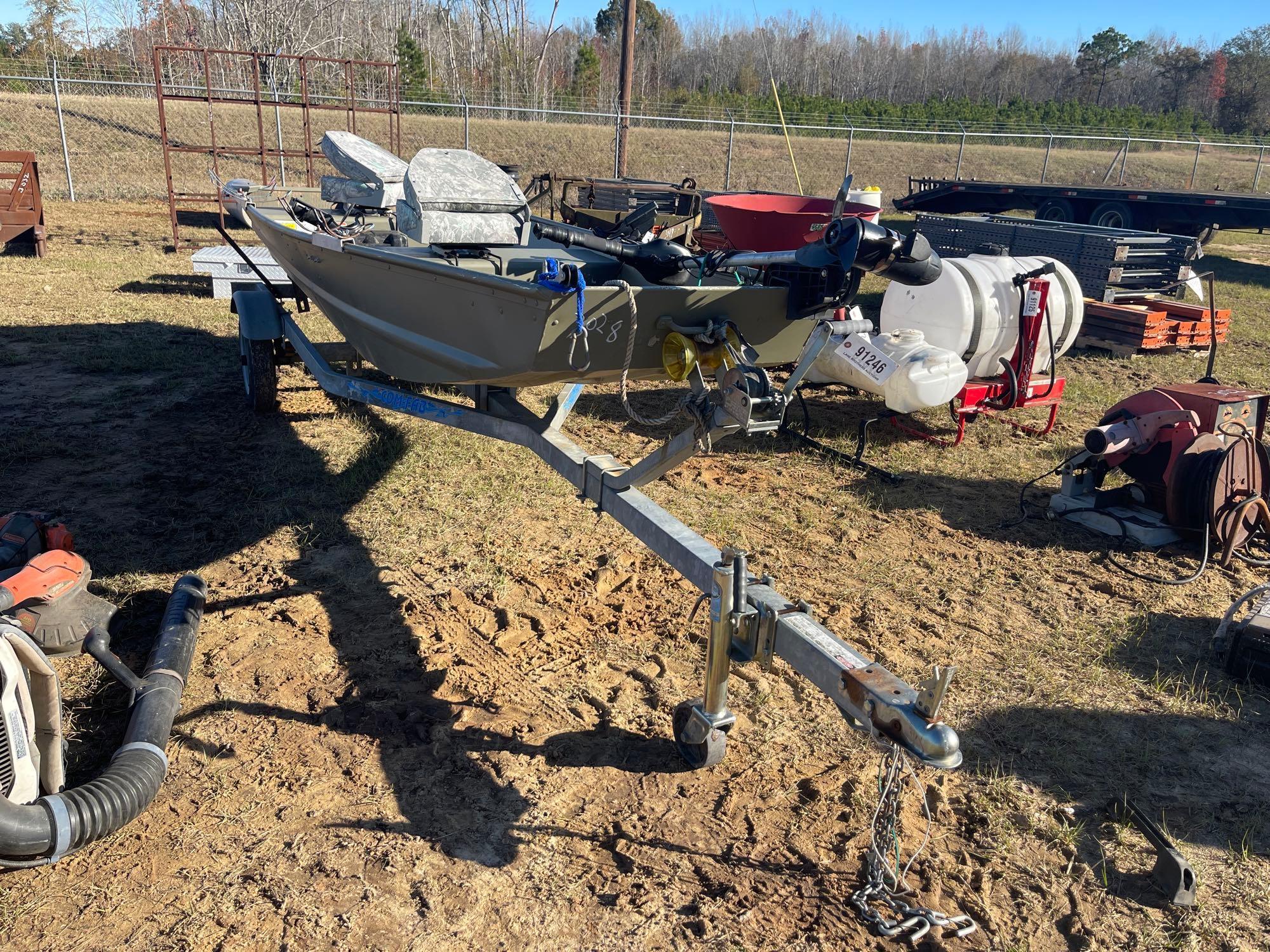 14' TRACKER ALUMINUM BOAT