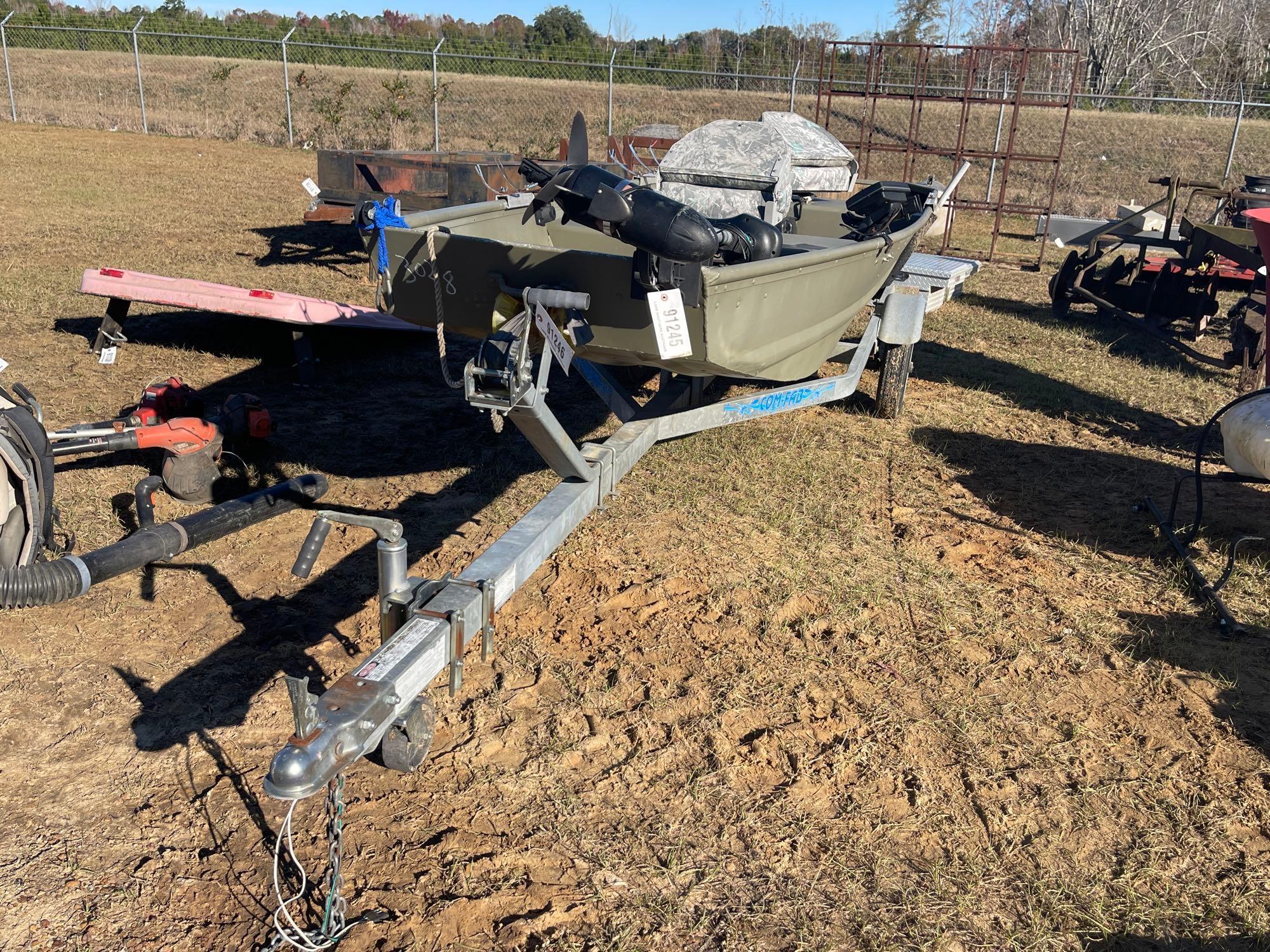 14' TRACKER ALUMINUM BOAT