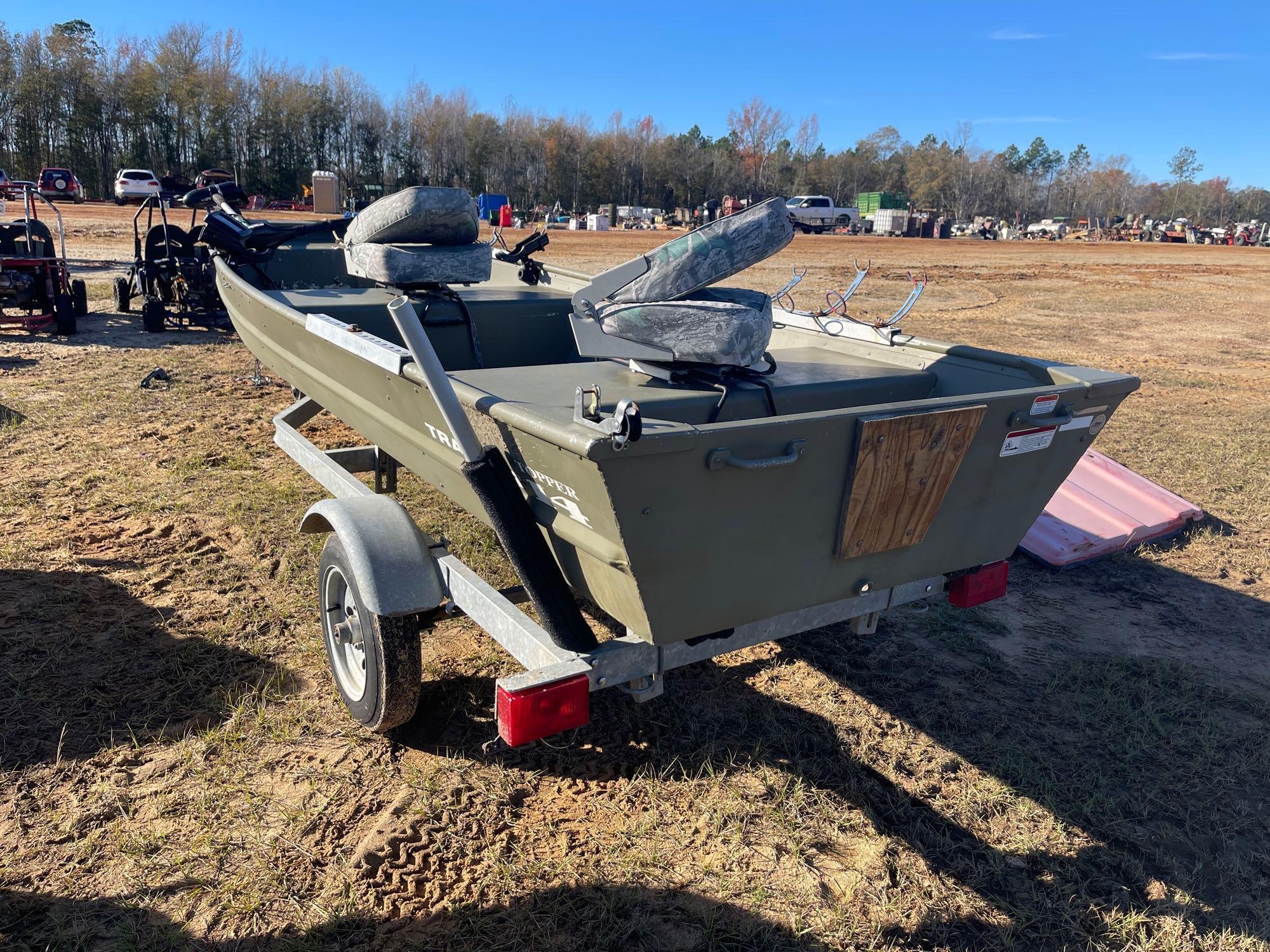 14' TRACKER ALUMINUM BOAT