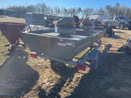 14' TRACKER ALUMINUM BOAT