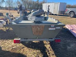 14' TRACKER ALUMINUM BOAT