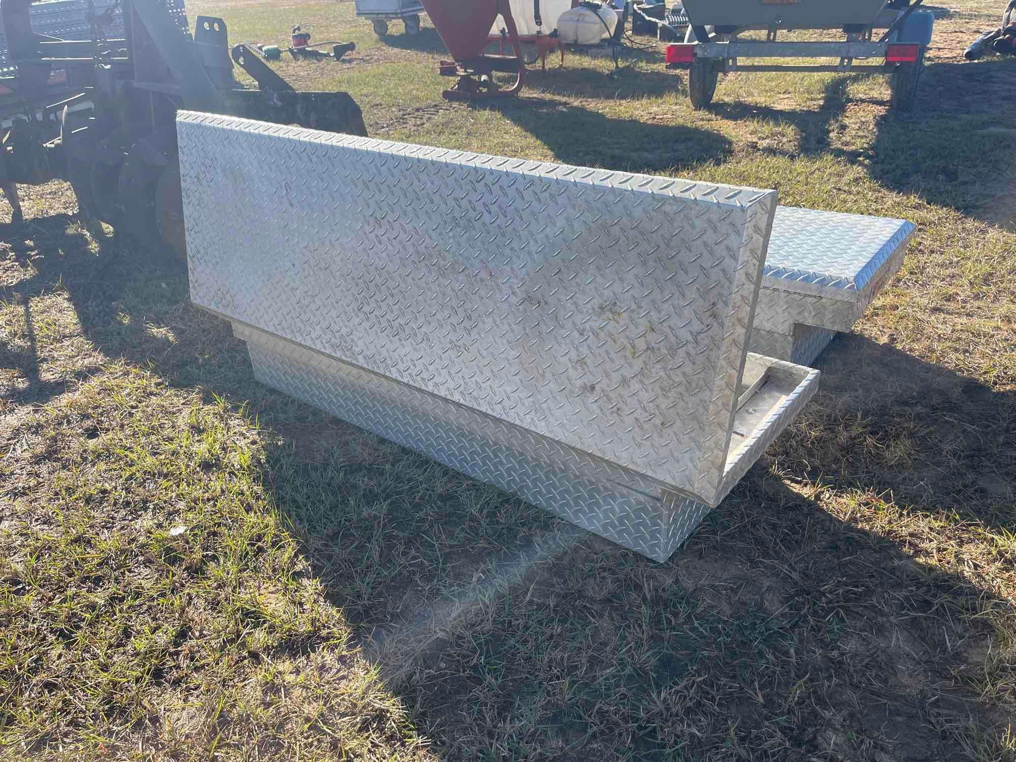 2 - ALUMINUM TOOL BOXES