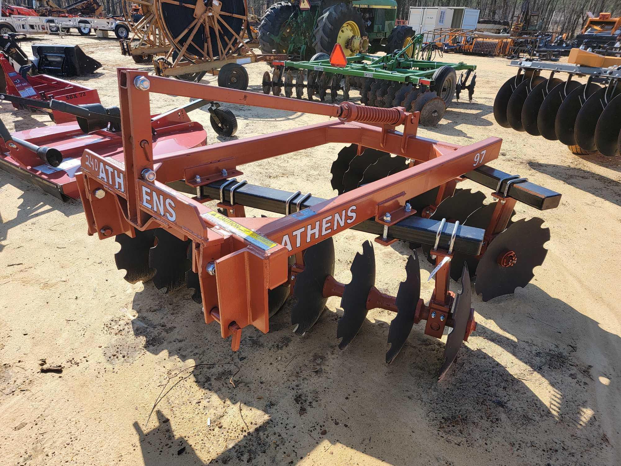 240 - NEW ATHENS 6' OFF SET HARROW