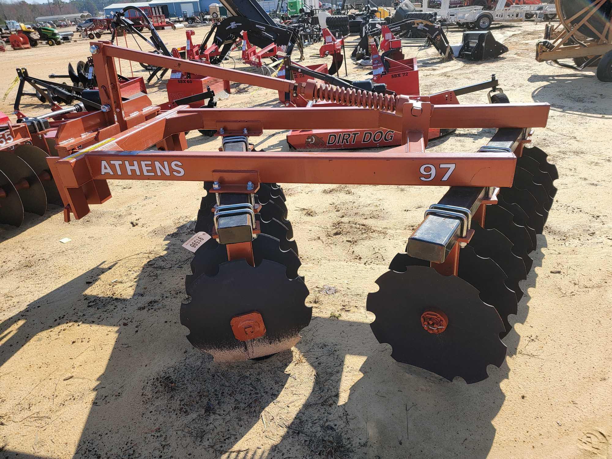 240 - NEW ATHENS 6' OFF SET HARROW