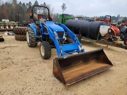 297 - NEW HOLLAND TC40DA 4WD TRACTOR