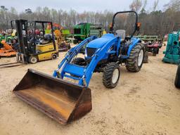 297 - NEW HOLLAND TC40DA 4WD TRACTOR