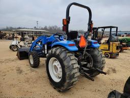 297 - NEW HOLLAND TC40DA 4WD TRACTOR