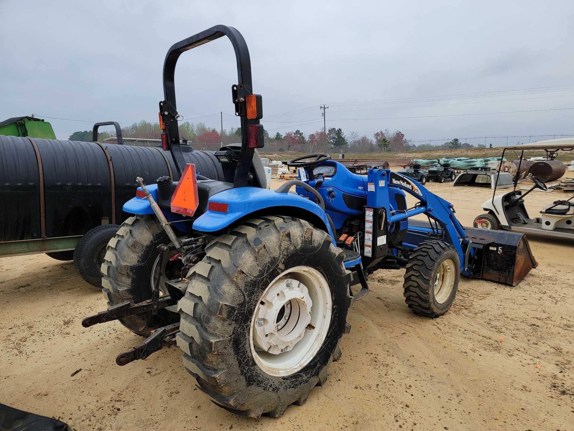 297 - NEW HOLLAND TC40DA 4WD TRACTOR