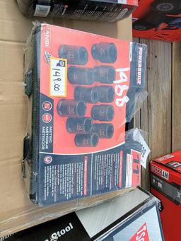 1988 - NEW POWERBUILT 11-PC SOCKET SET
