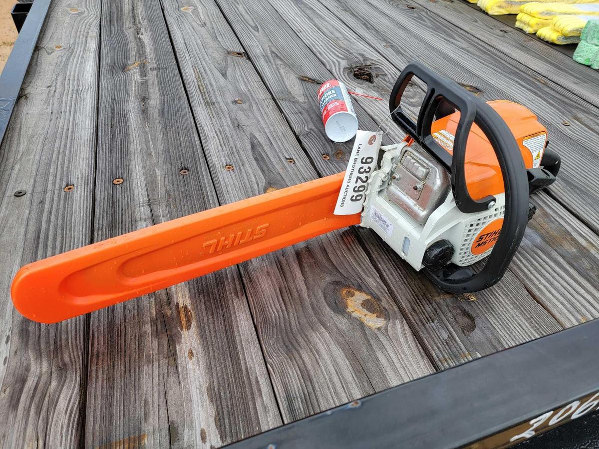 2060 - NEW - STIHL MS170 CHAIN SAW