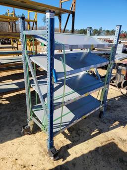 2363 - SHELVING ON CASTERS
