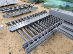 2602 - PALLET OF METAL FENCING