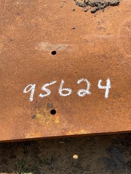 1034 - 3/4" X 5' X 12' SHEET METAL