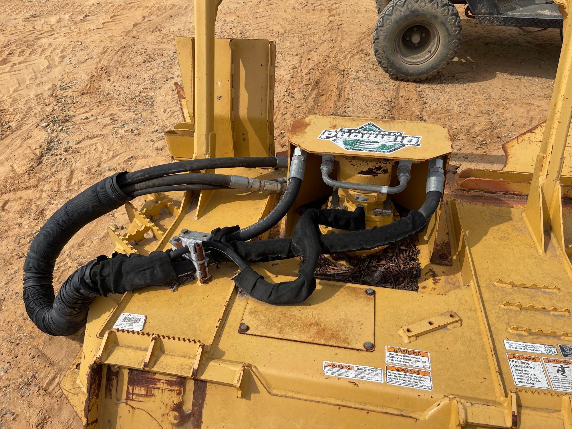 1037 - 2017 DIAMOND MOWER DISC MULCHER