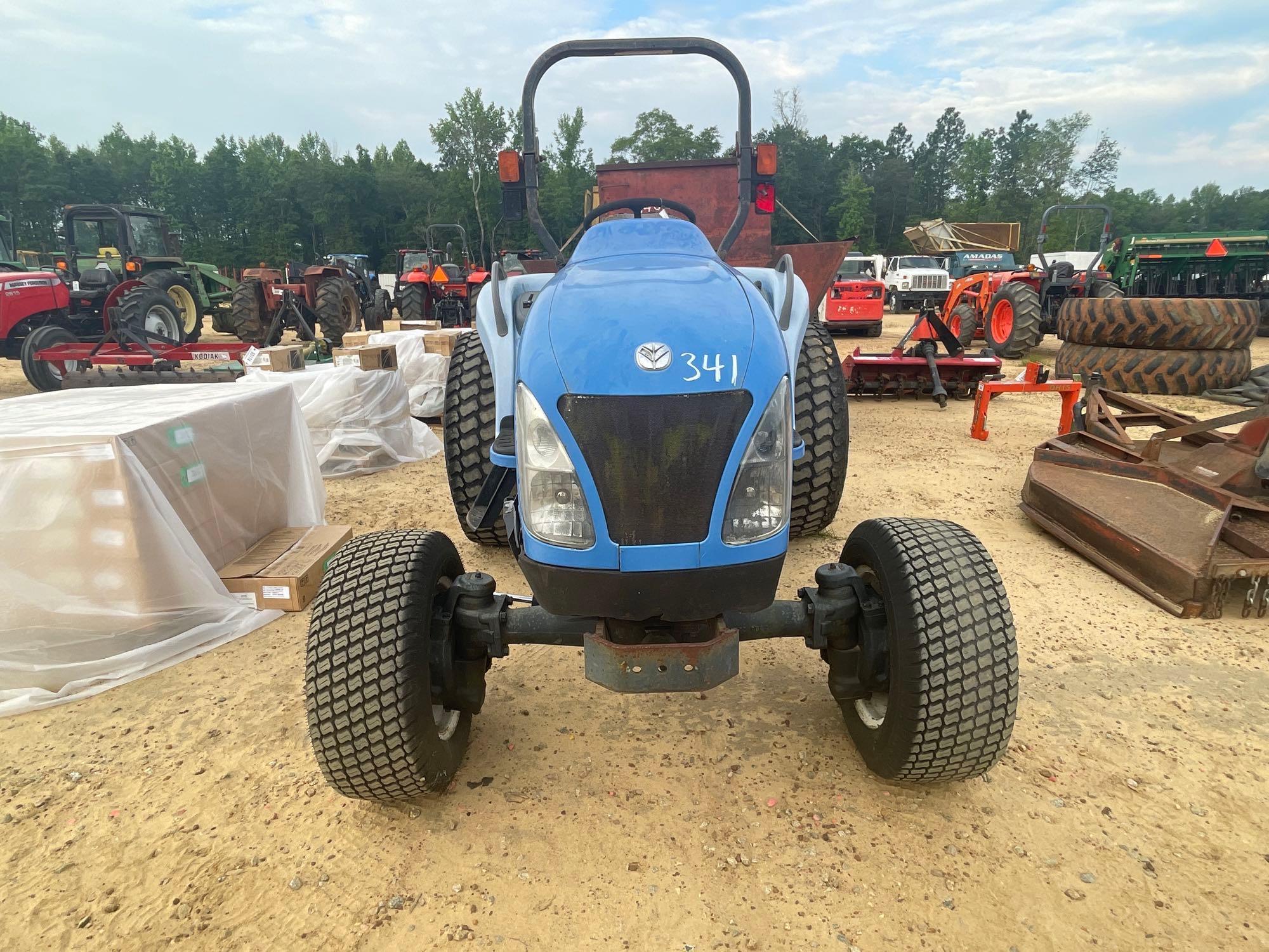 341 - NEW HOLLAND TC45DA 4WD TRACTOR