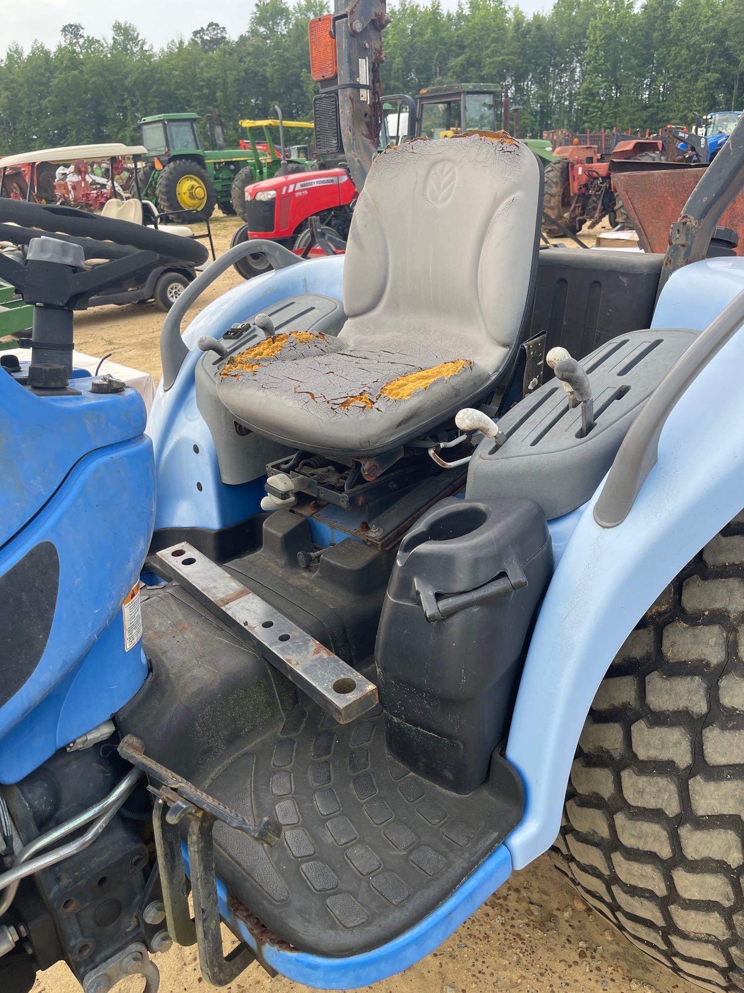 341 - NEW HOLLAND TC45DA 4WD TRACTOR
