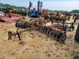 547 - ABSOLUTE - BROWN 15' PULL TYPE HARROW