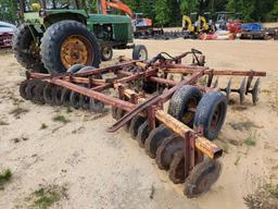 547 - ABSOLUTE - BROWN 15' PULL TYPE HARROW