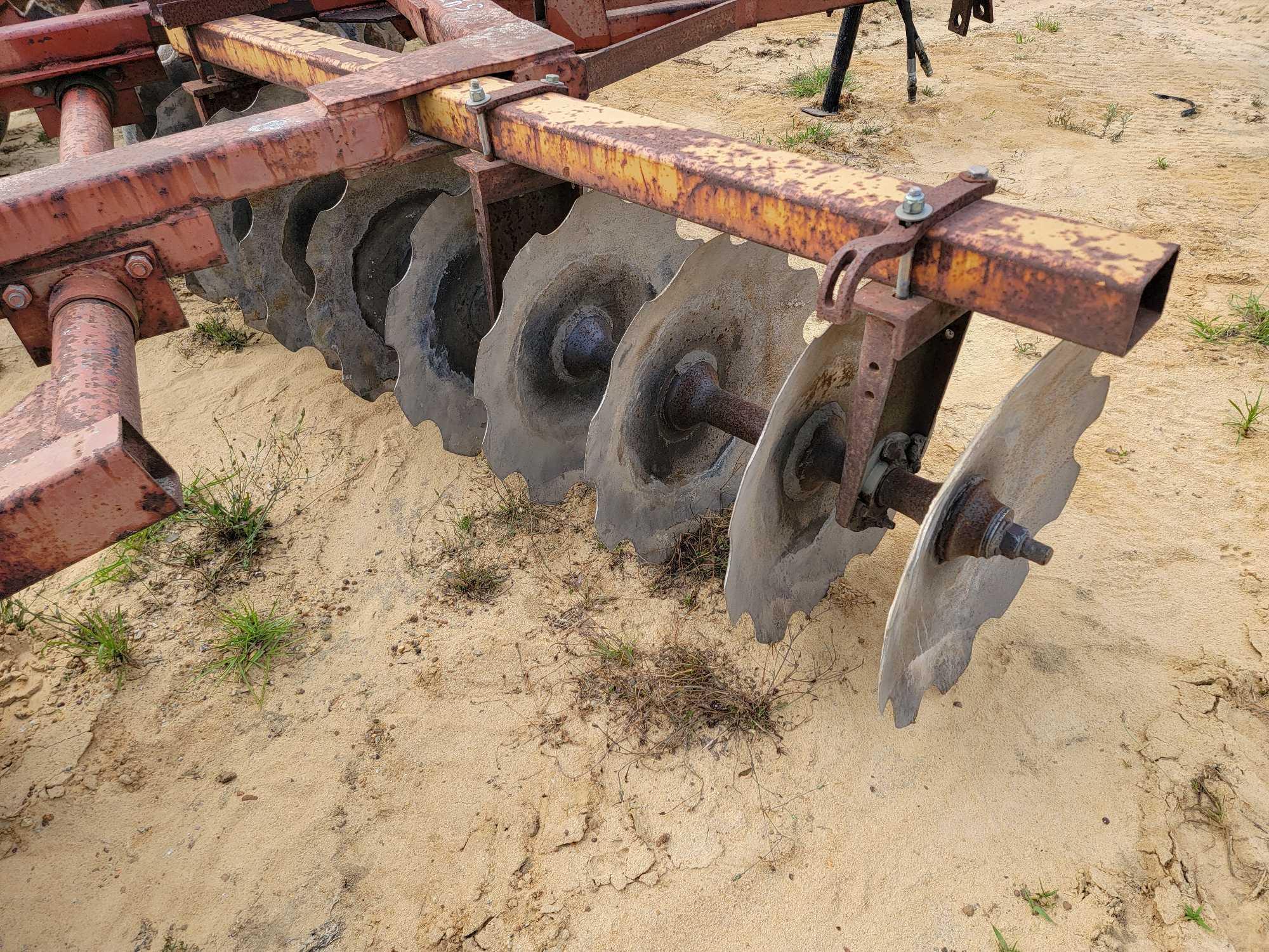 547 - ABSOLUTE - BROWN 15' PULL TYPE HARROW