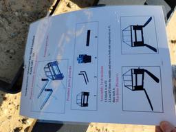 791 - ABSOLUTE - NEW - SKID STEER 48" PALLET FORKS