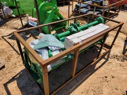 853 - ABSOLUTE - NEW MOWER KING KK7 60" TILLER