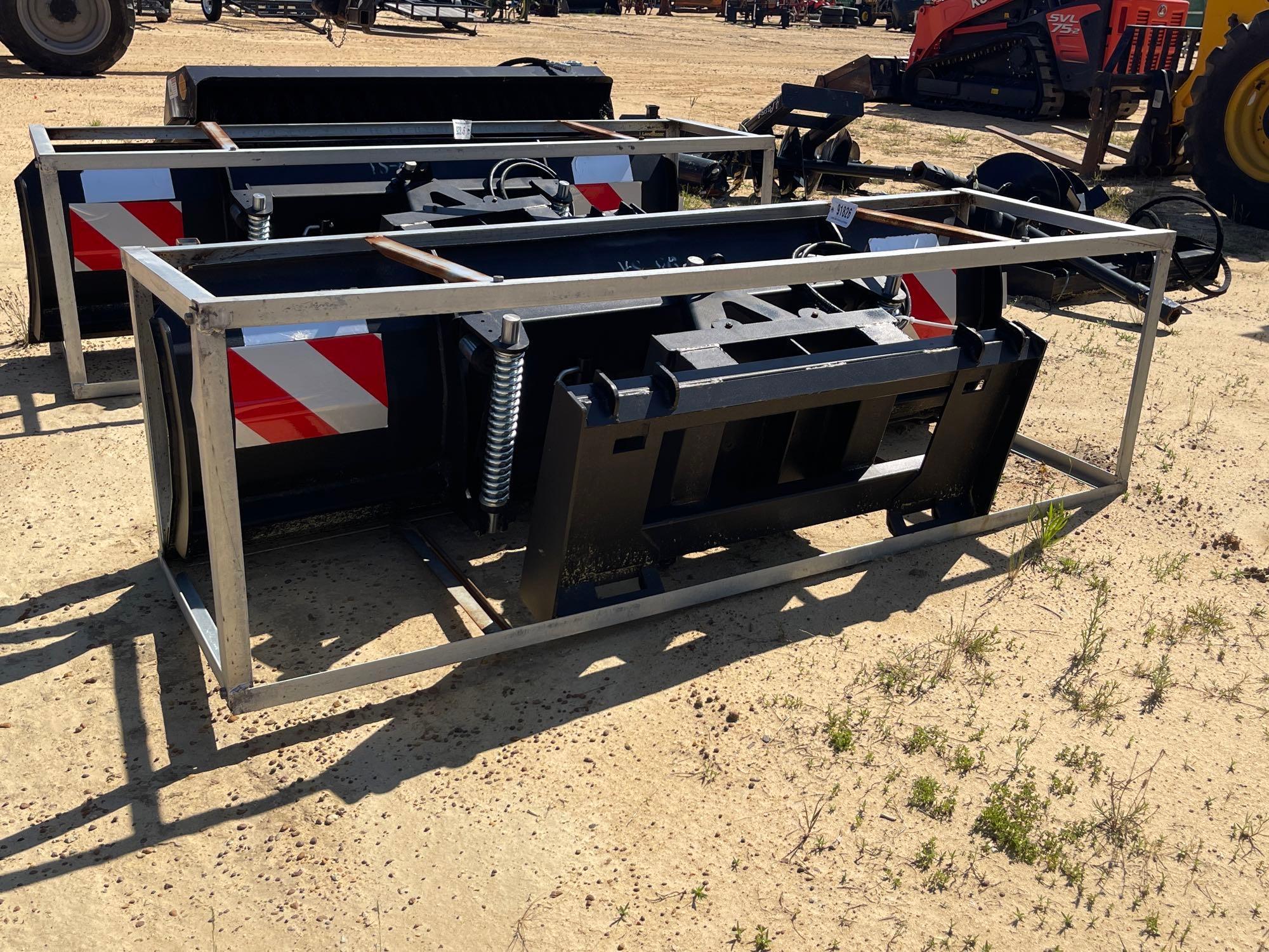 961 - ABSOLUTE - NEW 86" HYDRAULIC SNOW PLOW