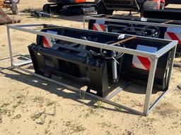 961 - ABSOLUTE - NEW 86" HYDRAULIC SNOW PLOW