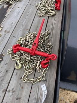2142 - ABSOLUTE - 2 - 3/8" X 20' CHAINS