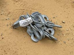 2238 - GALVANIZED HOOKS WITH THIMBLES