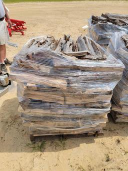 2596 - PALLET OF SPLIT FIRE WOOD