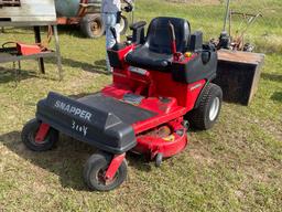 3104 - SNAPPER SCRAMBLER ZERO TURN MOWER