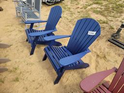 3218 - 2 - POLY TRADITIONAL ADIRONDACK CHAIRS