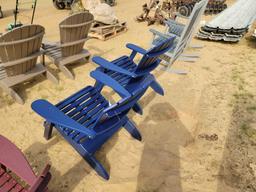 3218 - 2 - POLY TRADITIONAL ADIRONDACK CHAIRS