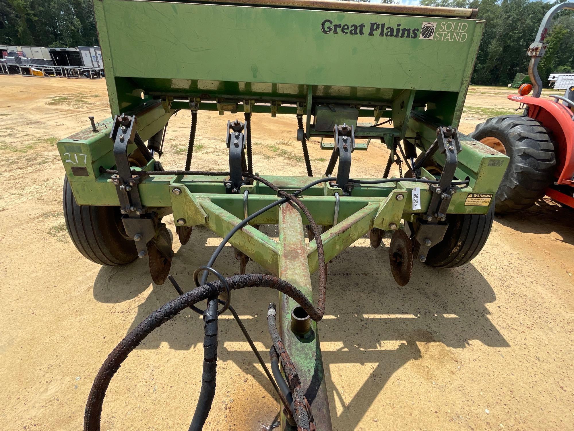 217 - GREAT PLAINS 7' NO TILL TILLER