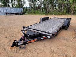 538 - ABSOLUTE - DOWN TO EARTH 82" X 20' TRAILER
