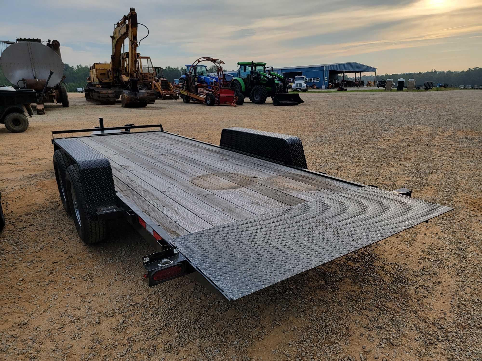 538 - ABSOLUTE - DOWN TO EARTH 82" X 20' TRAILER