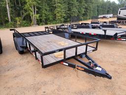 540 - ABSOLUTE - DOWN TO EARTH 82" X 16' TRAILER